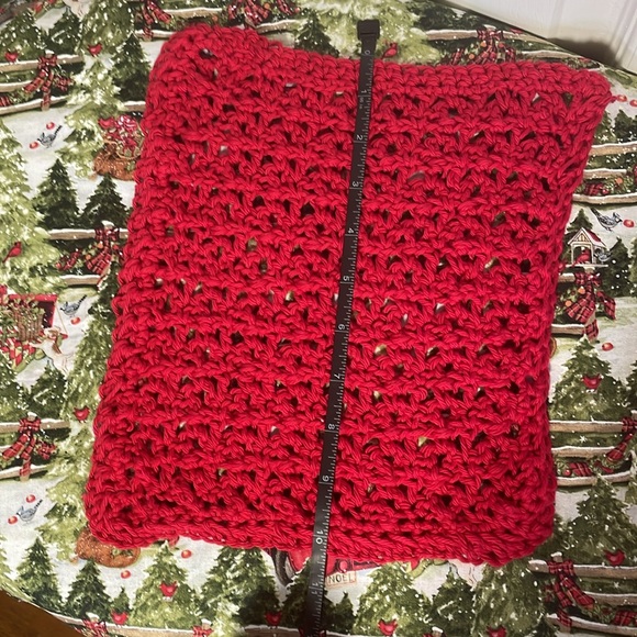 Christmas Kitchen Gift Set Dish Cloth Scrubby Ornament Towel Tin Can Truck Gifts - Picture 11 of 14